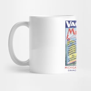 1920s Vacation in Michigan Mug